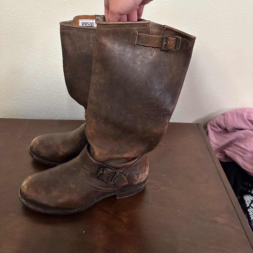 COPY - Frye leather riding boots